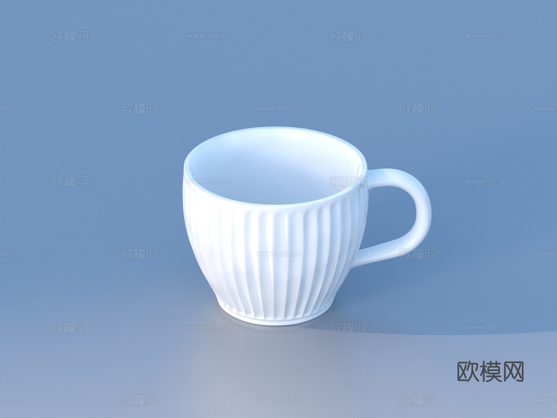 玻璃杯 杯子 生活用品3d模型