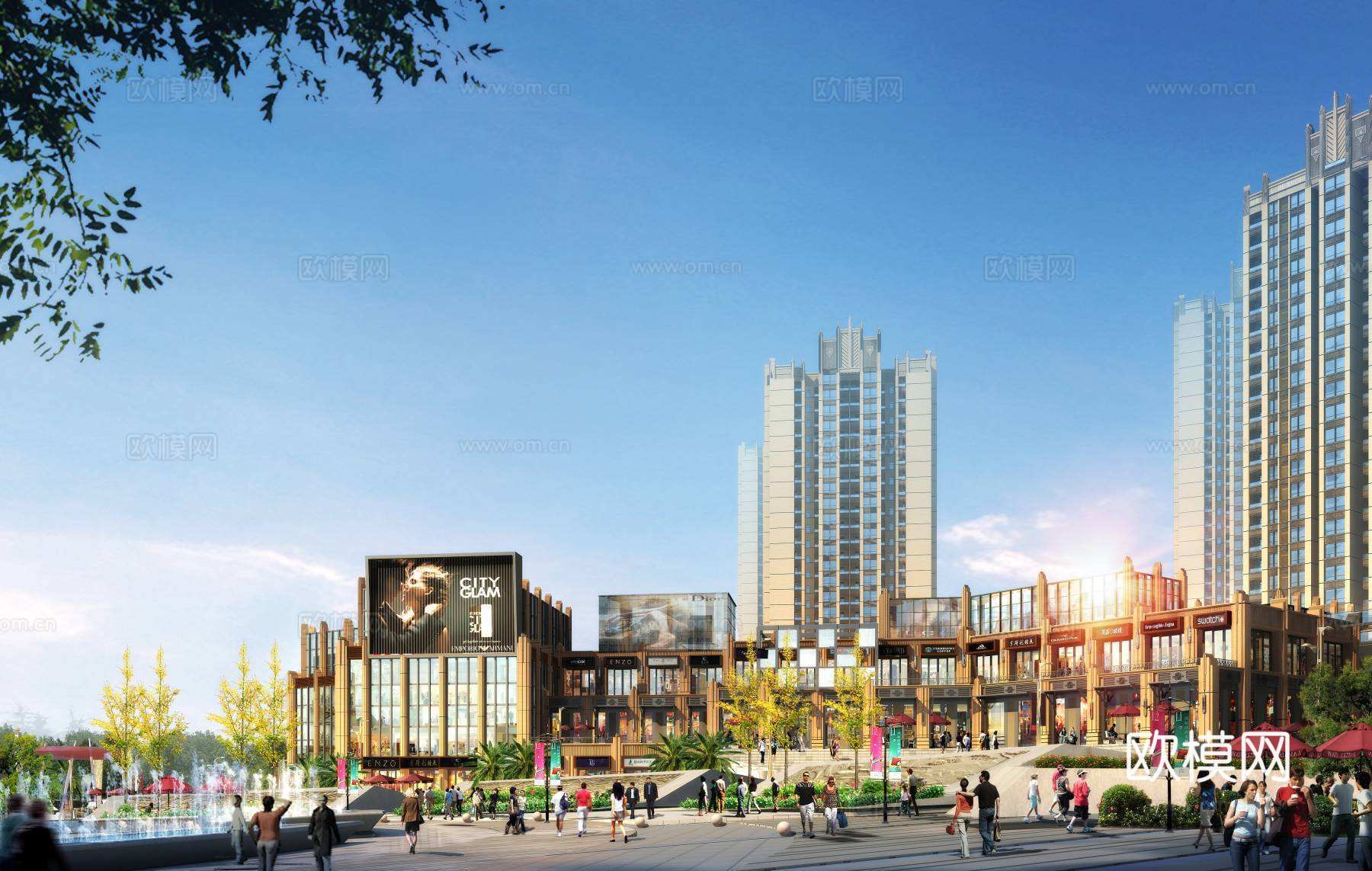 城市外景下载（渲染图3）