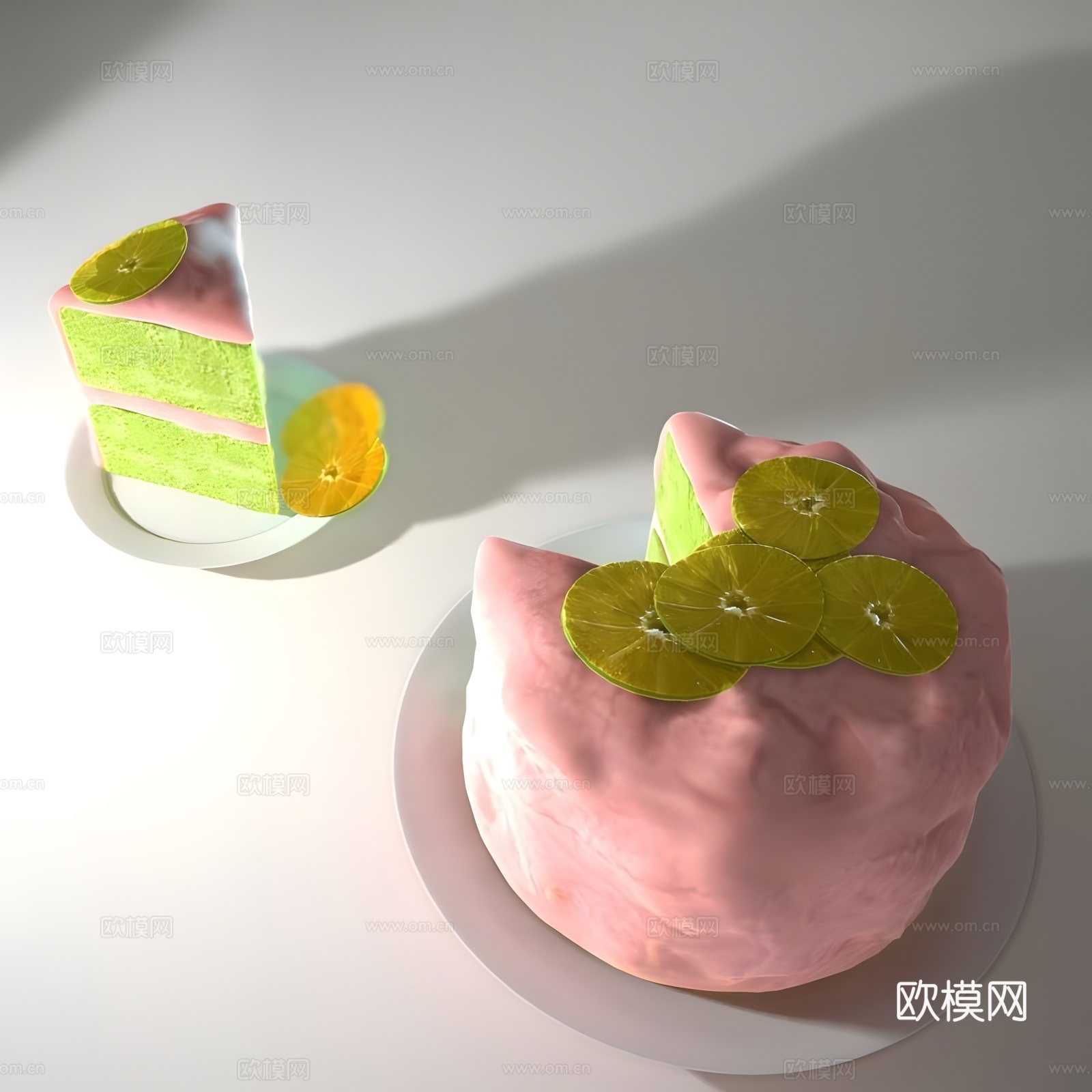 蛋糕3d模型