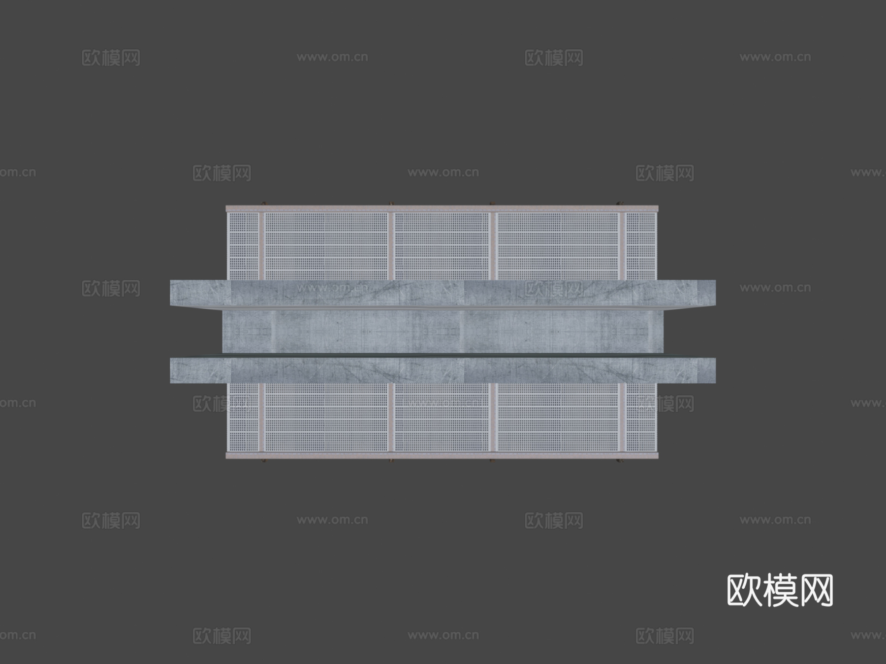 广告牌su模型下载（渲染图7）