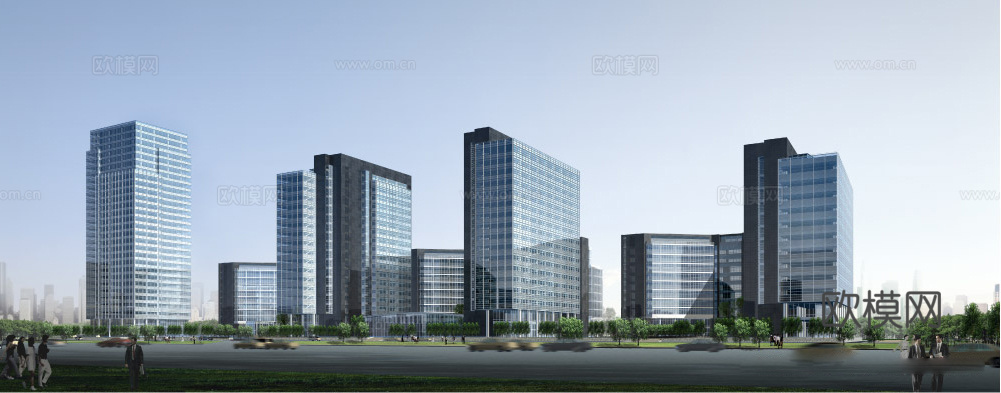 城市外景下载（渲染图1）