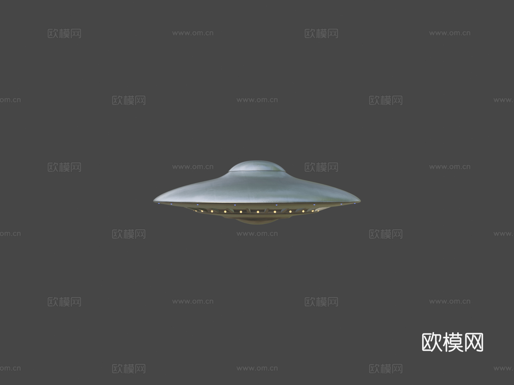 太空飞船su模型下载（渲染图5）