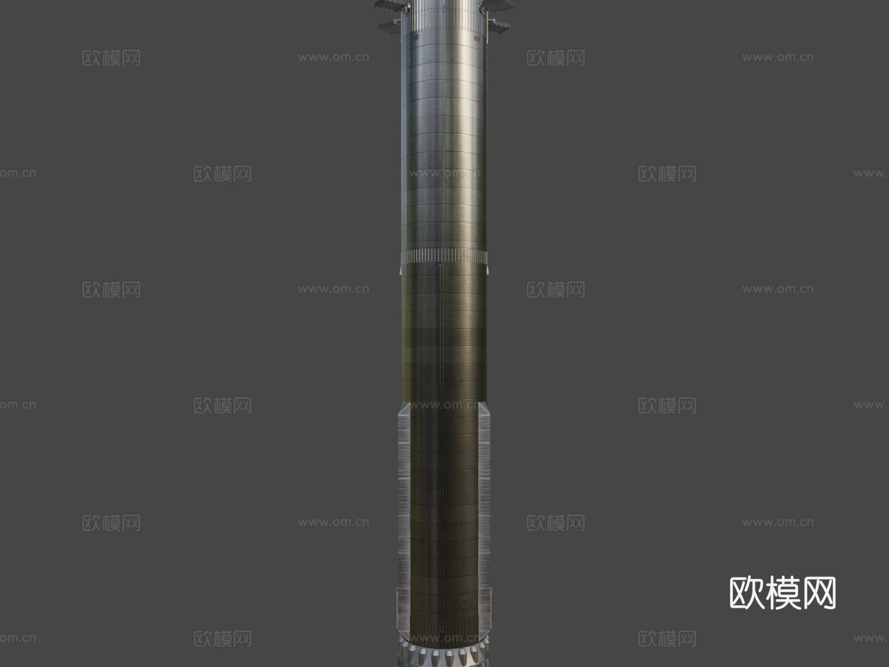 工业助推器su模型下载（渲染图6）