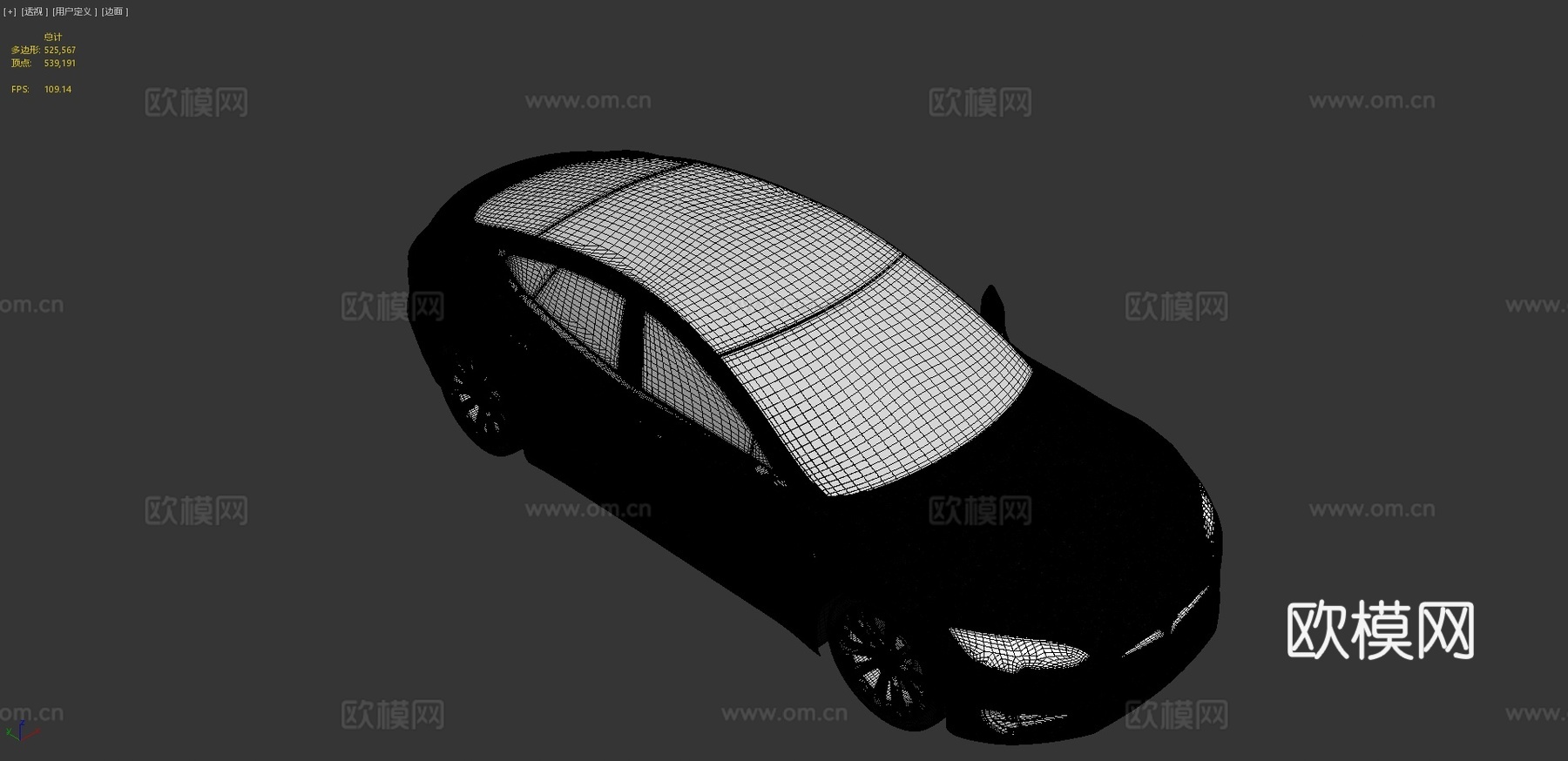 特斯拉汽车su模型