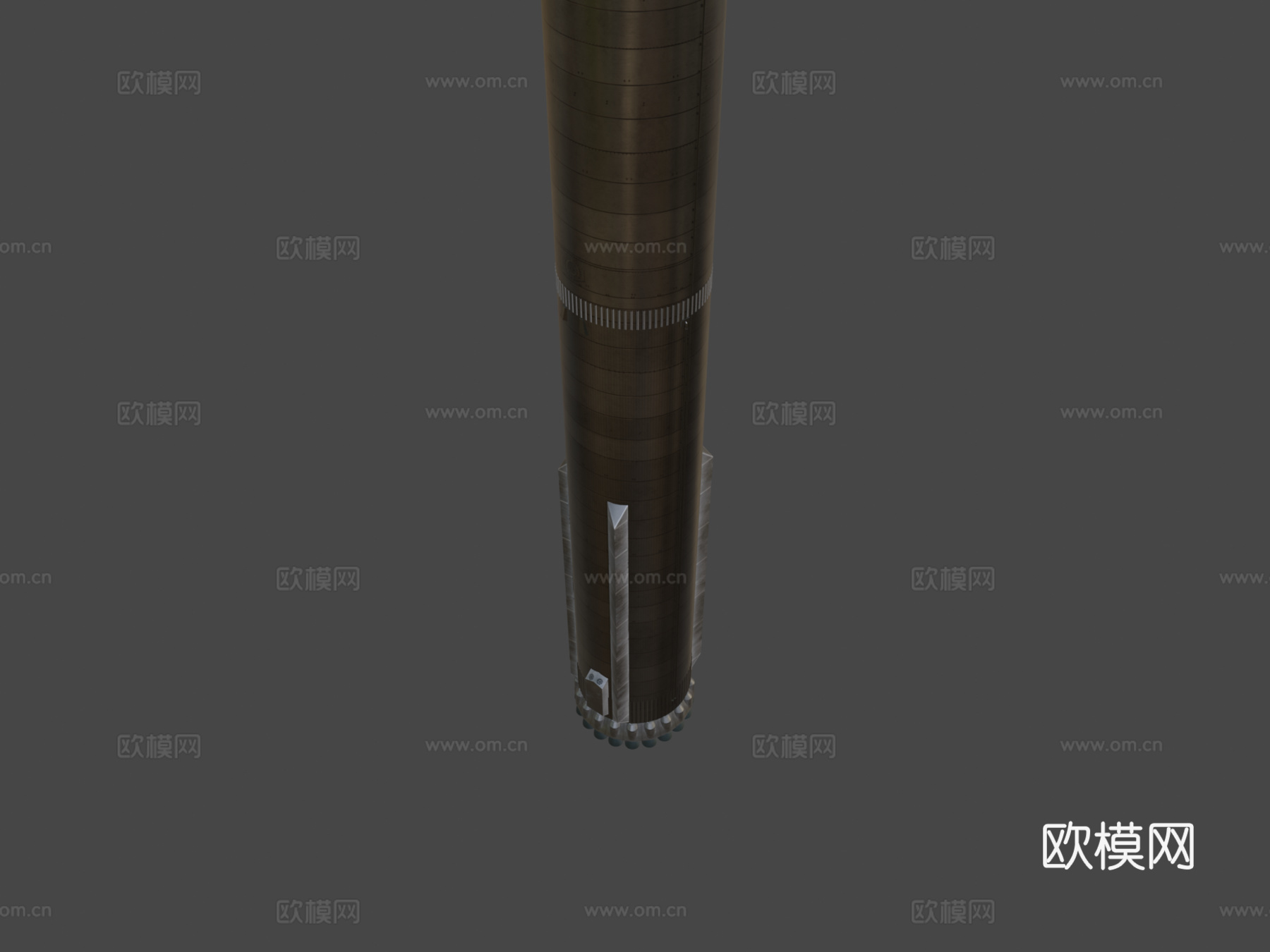 工业助推器su模型下载（渲染图5）