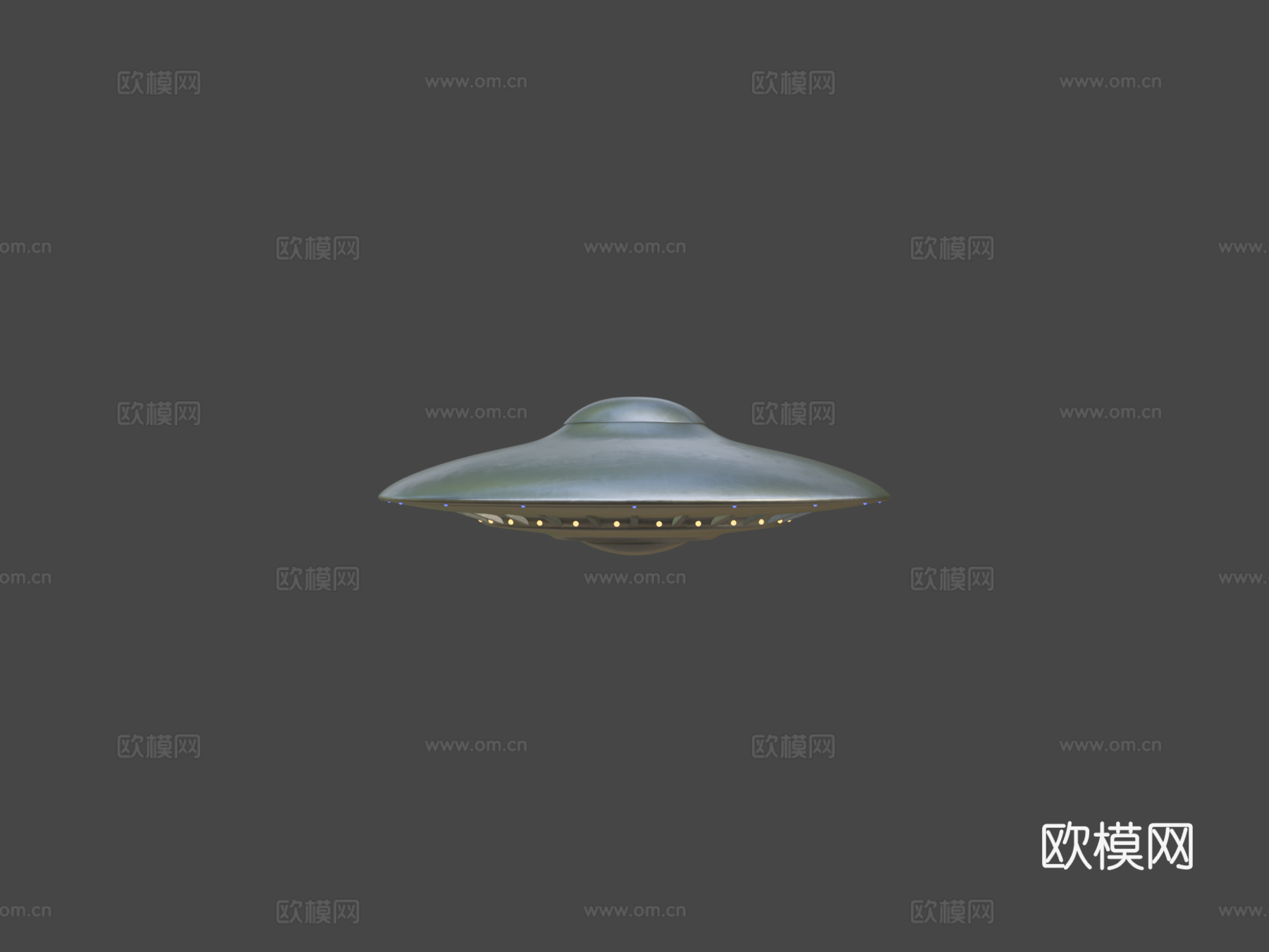 太空飞船su模型下载（渲染图7）