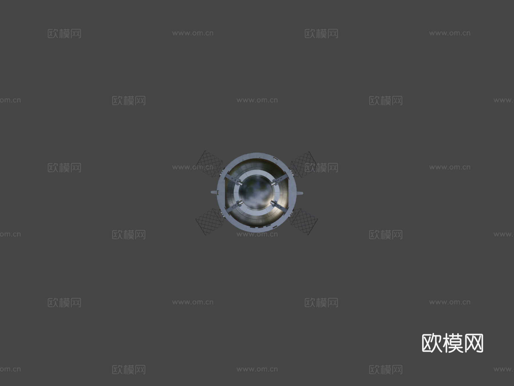 工业助推器su模型下载（渲染图8）