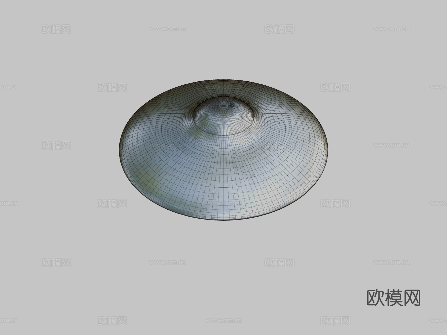 太空飞船su模型下载（渲染图1）