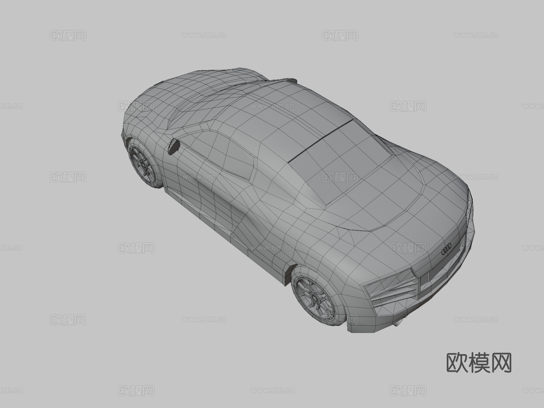 奥迪汽车su模型