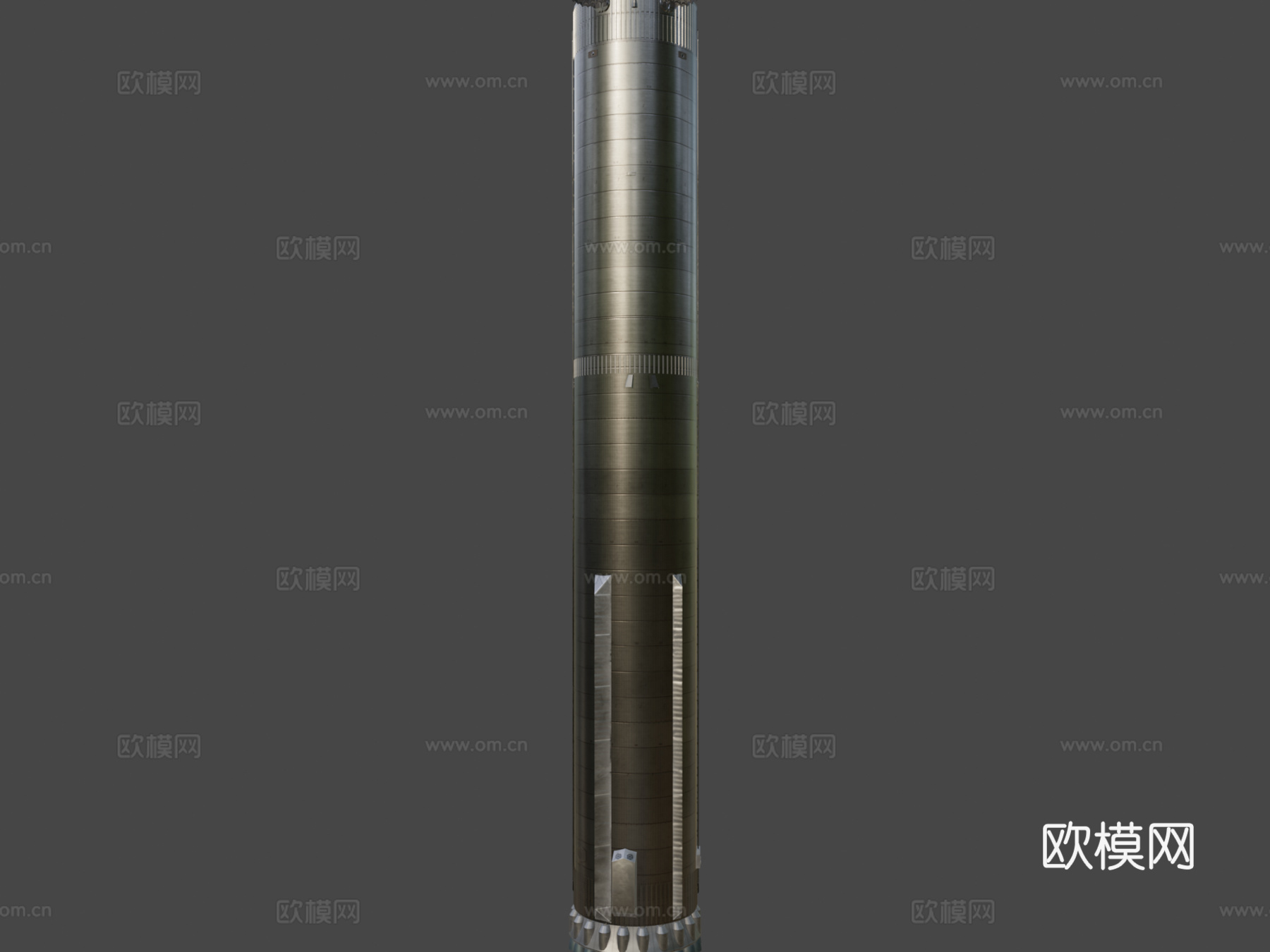 工业助推器su模型下载（渲染图7）