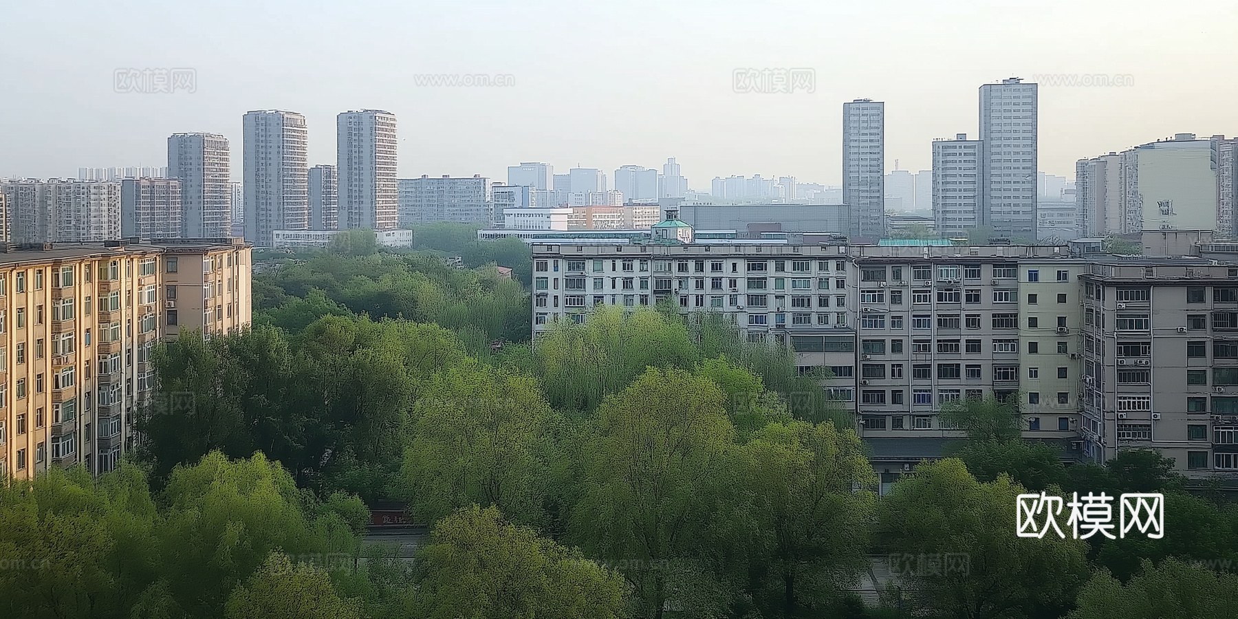 高清城市白天外景下载