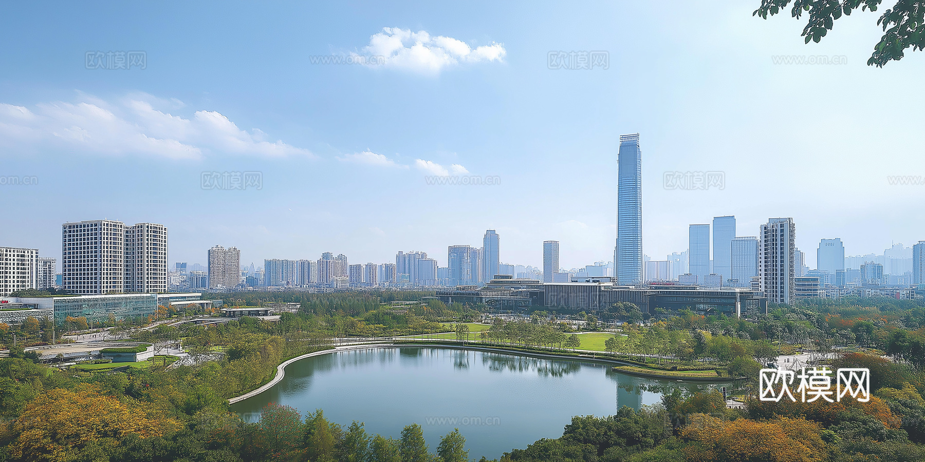 高清城市白天外景下载