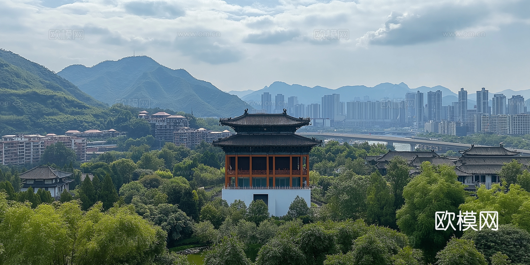 高清城市白天外景下载