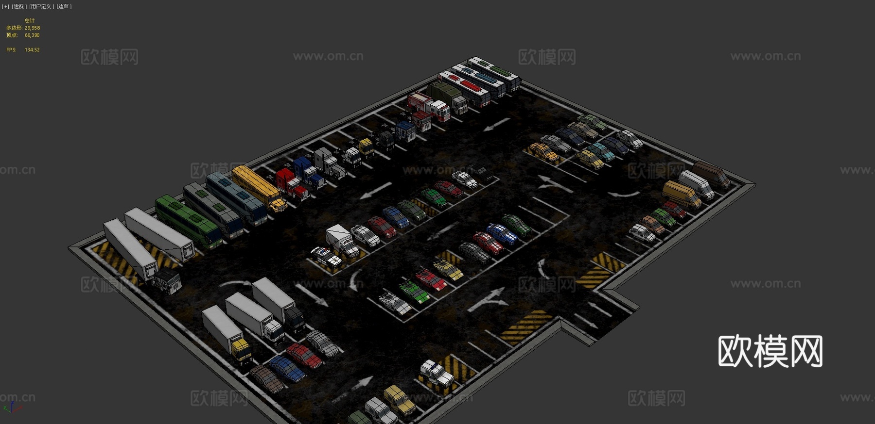 汽车 车辆包3d模型