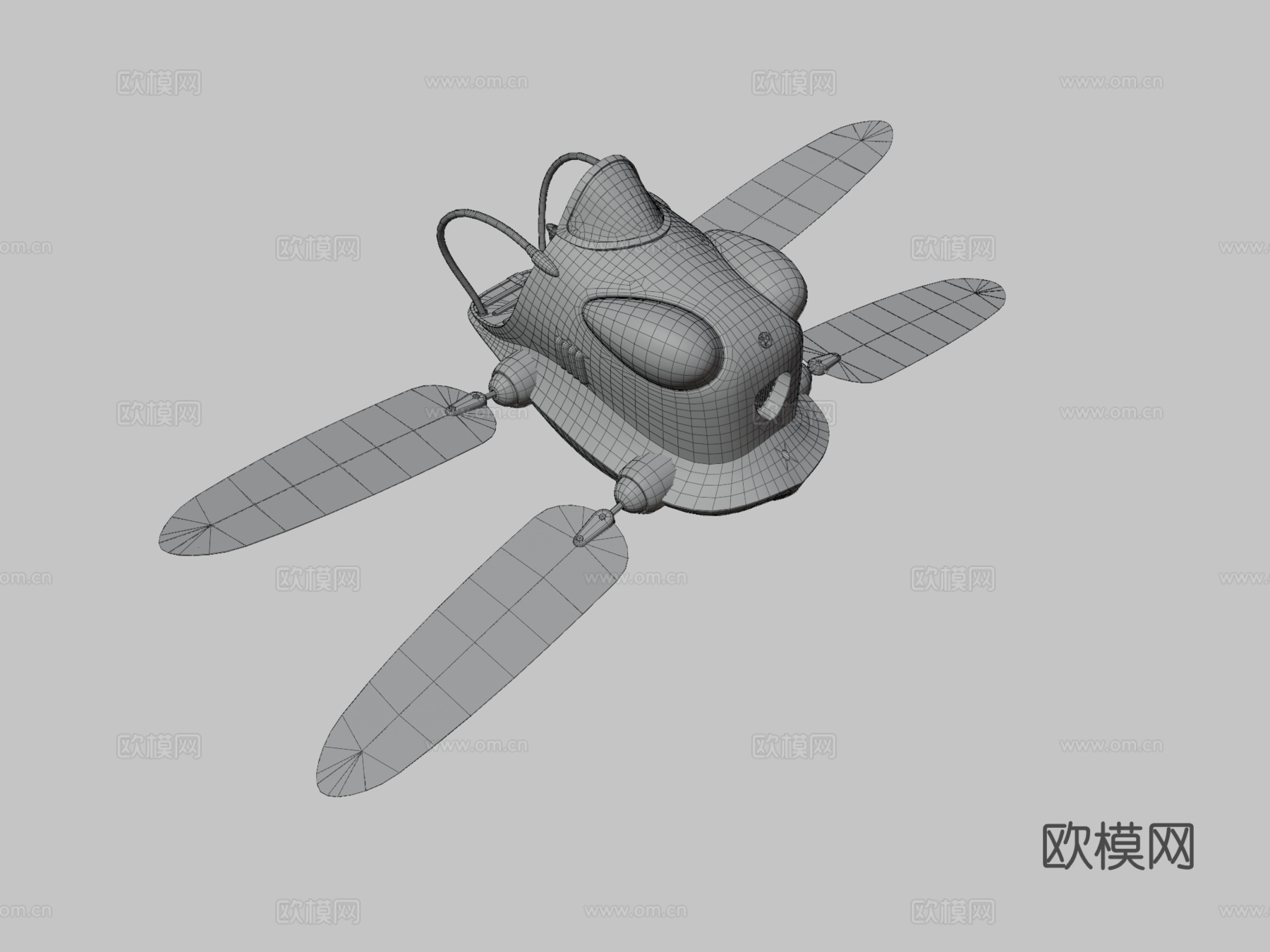 科幻飞行器 宇宙飞船3d模型