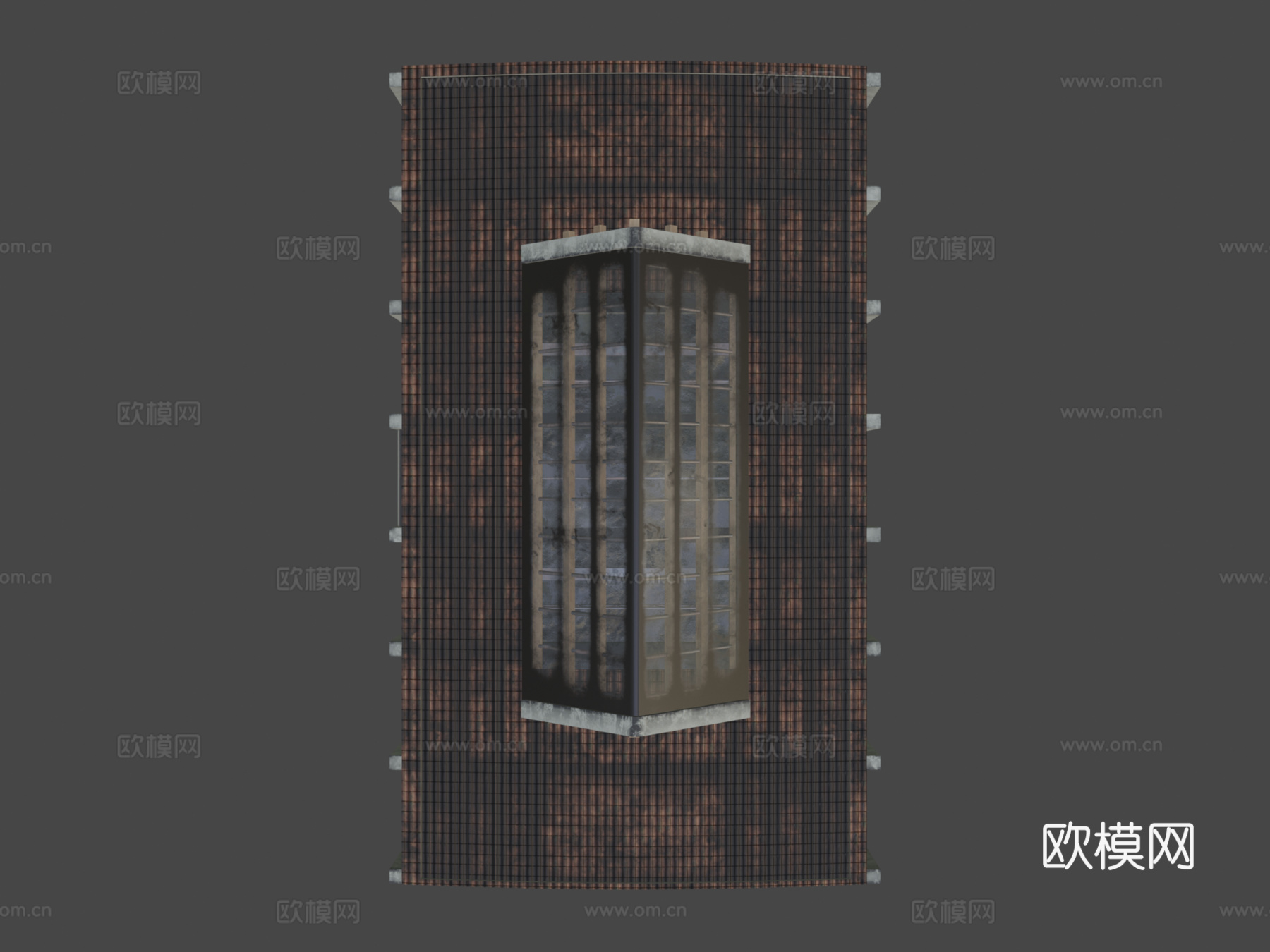 旧仓库 库房3d模型下载（渲染图7）