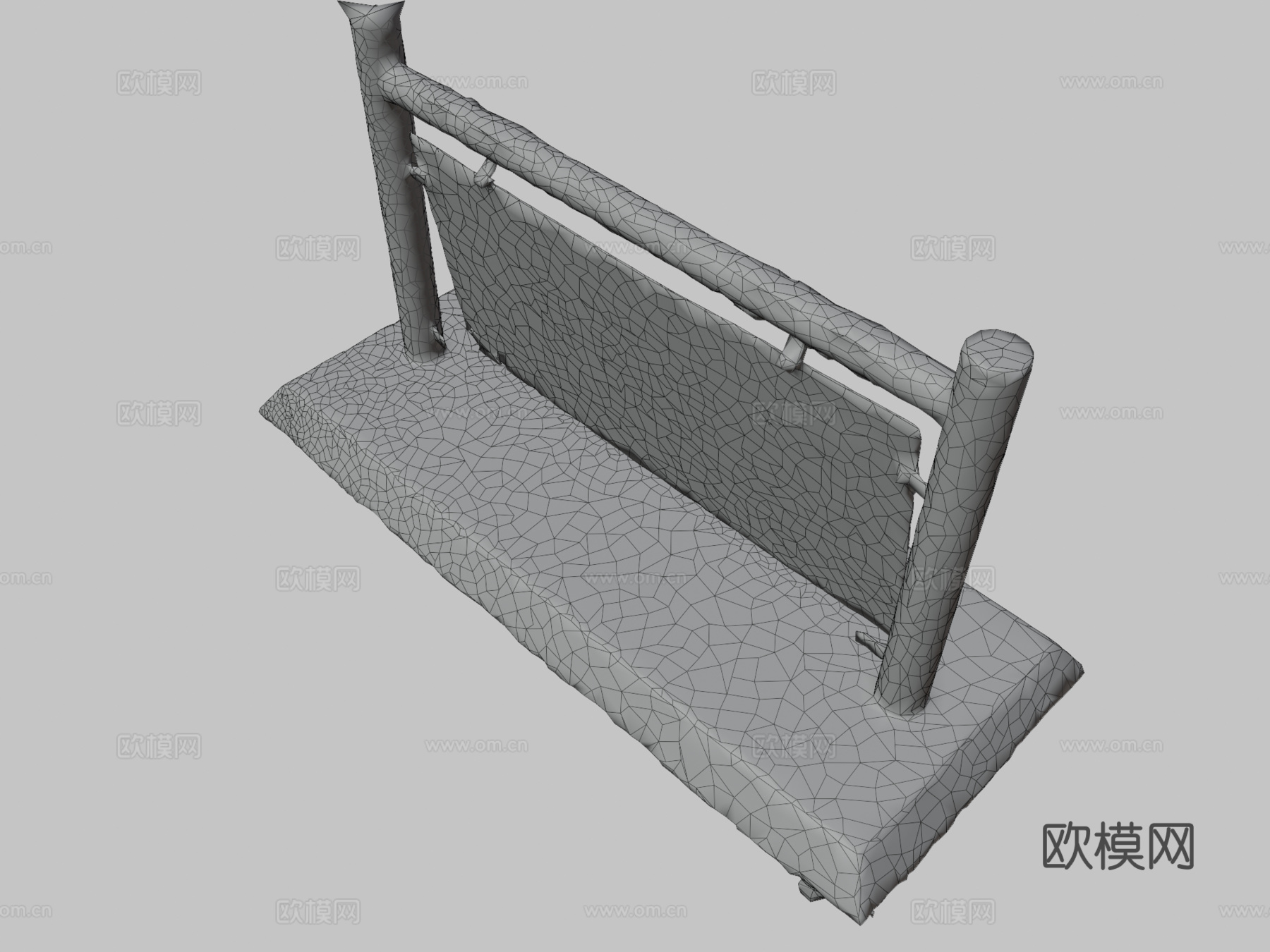 街道标志牌 指示牌 标识牌3d模型