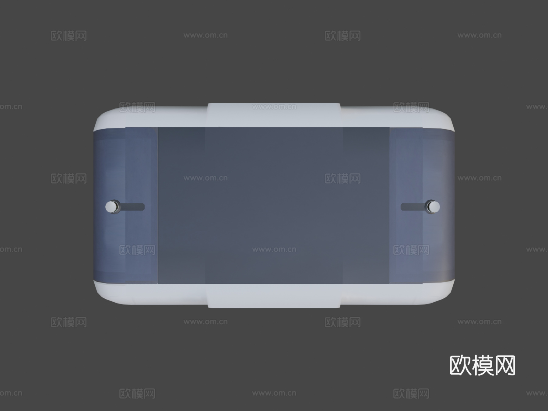 自动驾驶班车 迷你公交3d模型