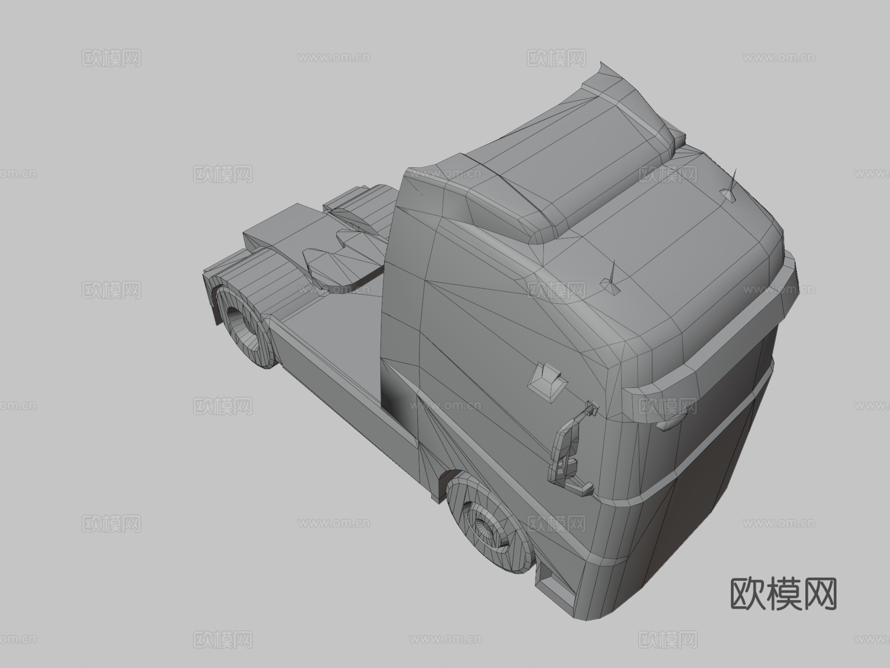 沃尔沃卡车3d模型