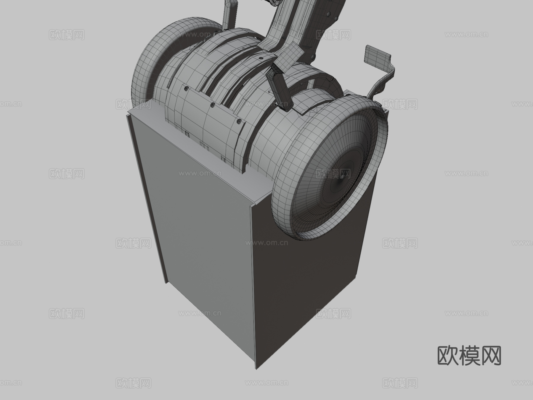 驾驶舱部件3d模型