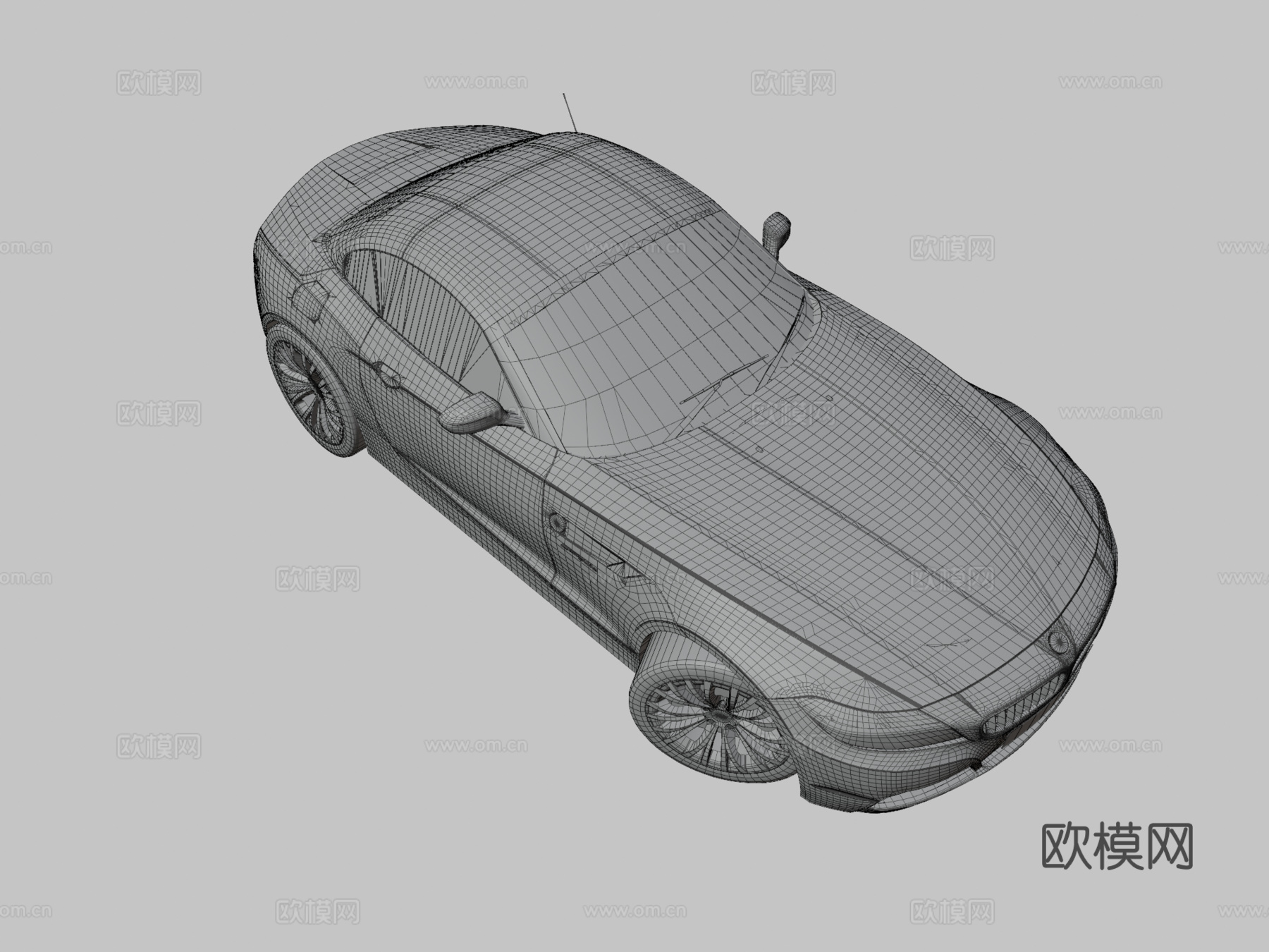 宝马z4汽车3d模型