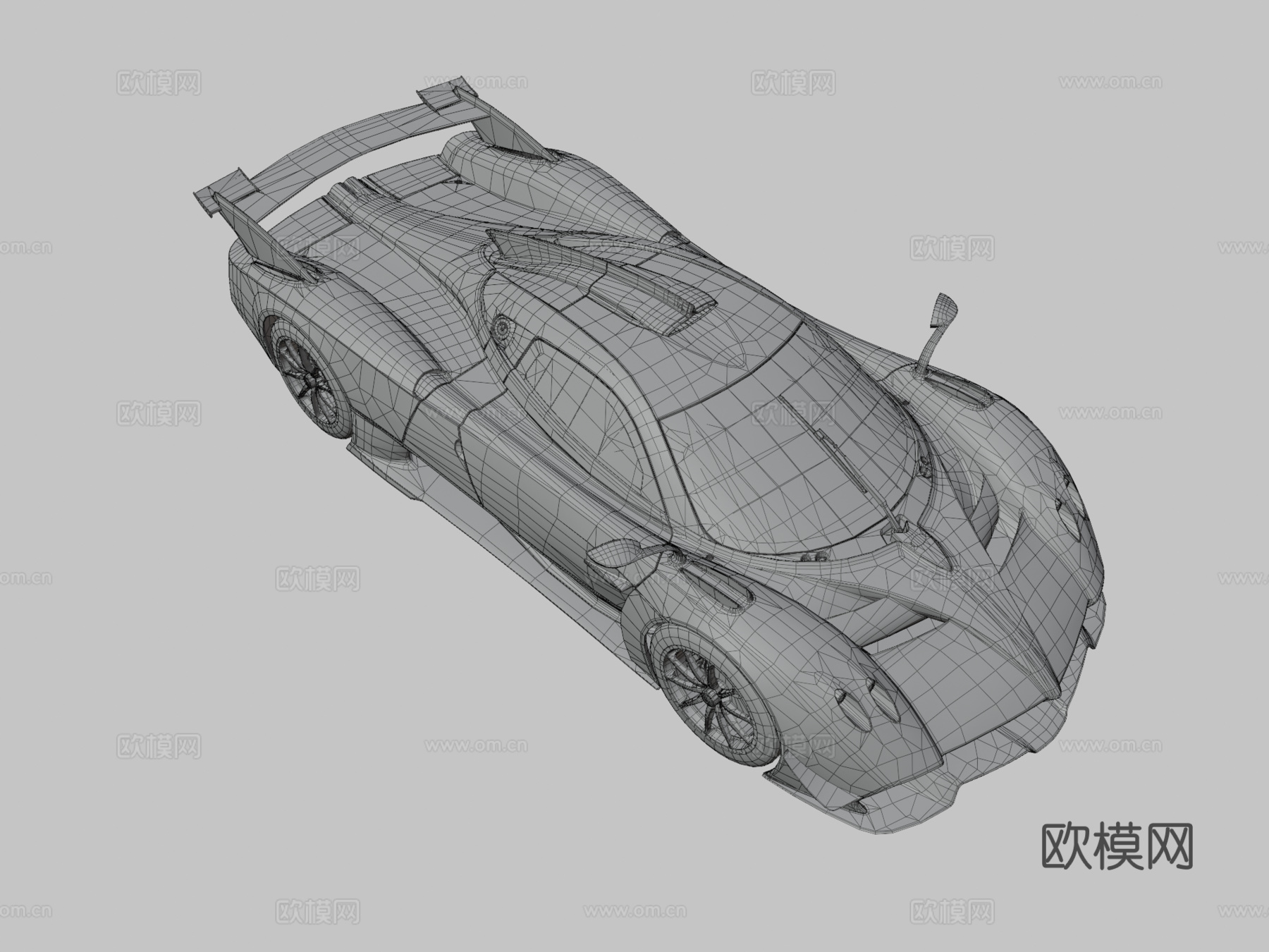 跑车3d模型