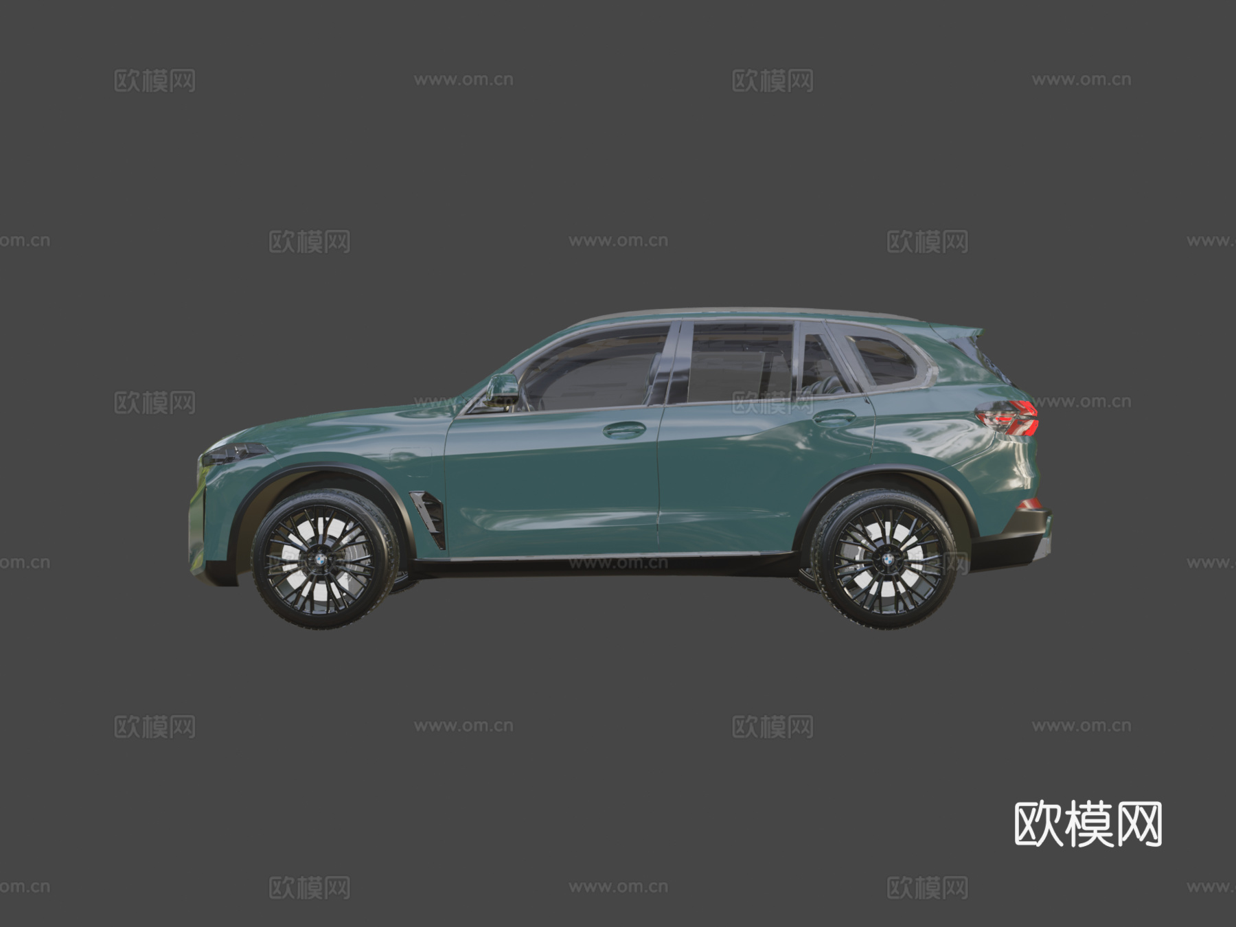 宝马X5汽车 轿车3d模型下载（渲染图7）