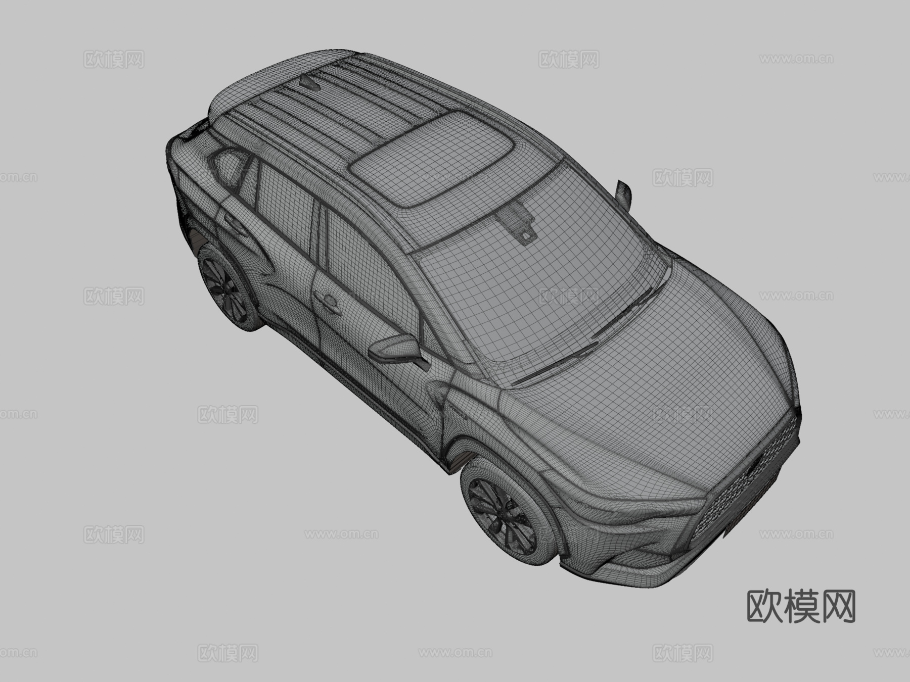 丰田汽车3d模型