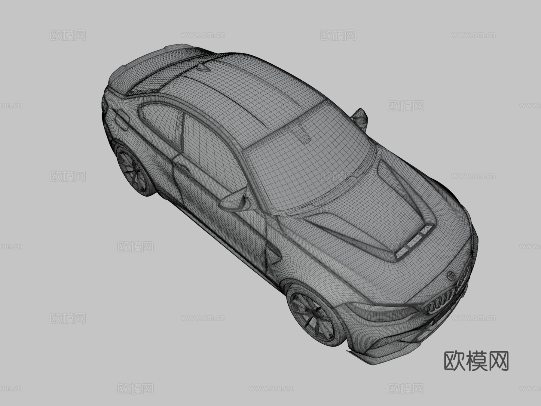 宝马轿车 汽车3d模型