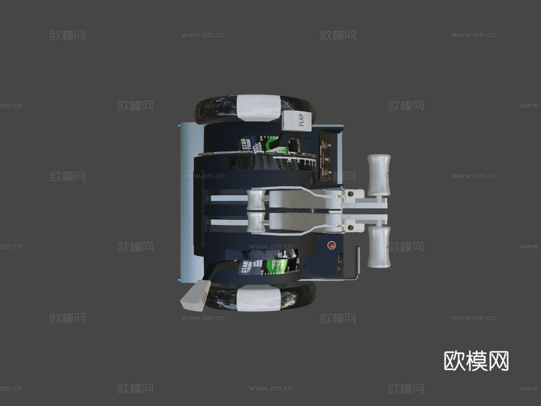 驾驶舱部件3d模型