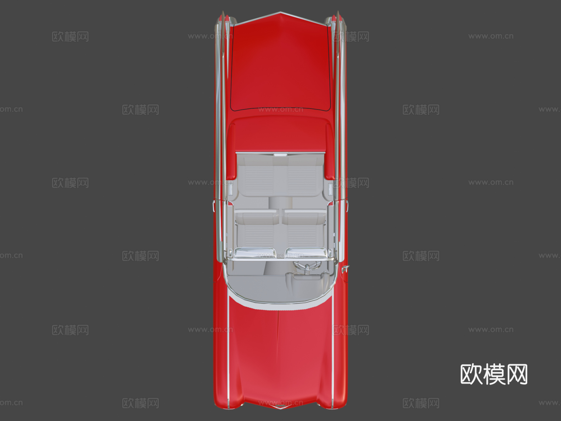 凯迪拉克汽车3d模型