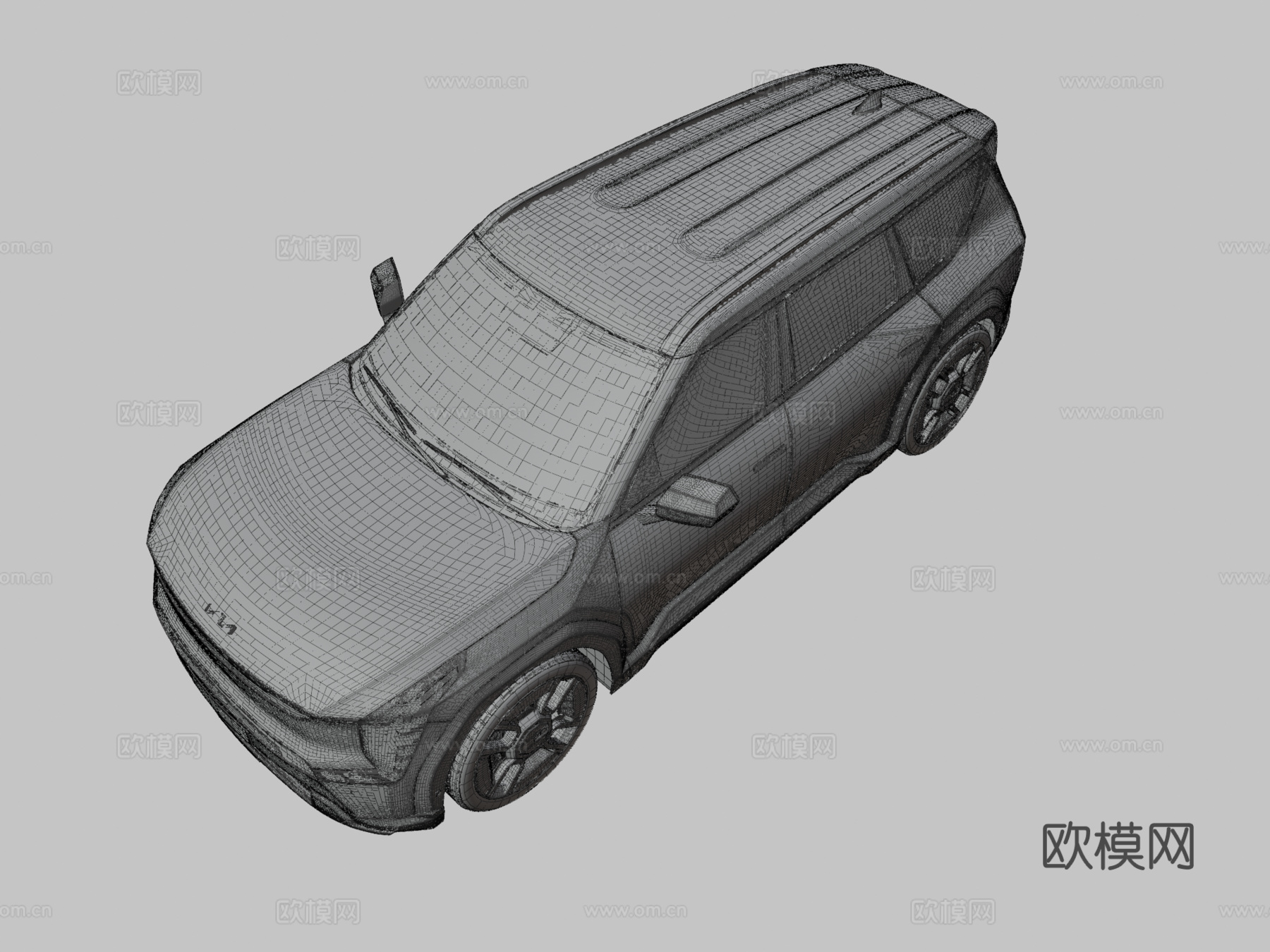 汽车 轿车 机动车3d模型