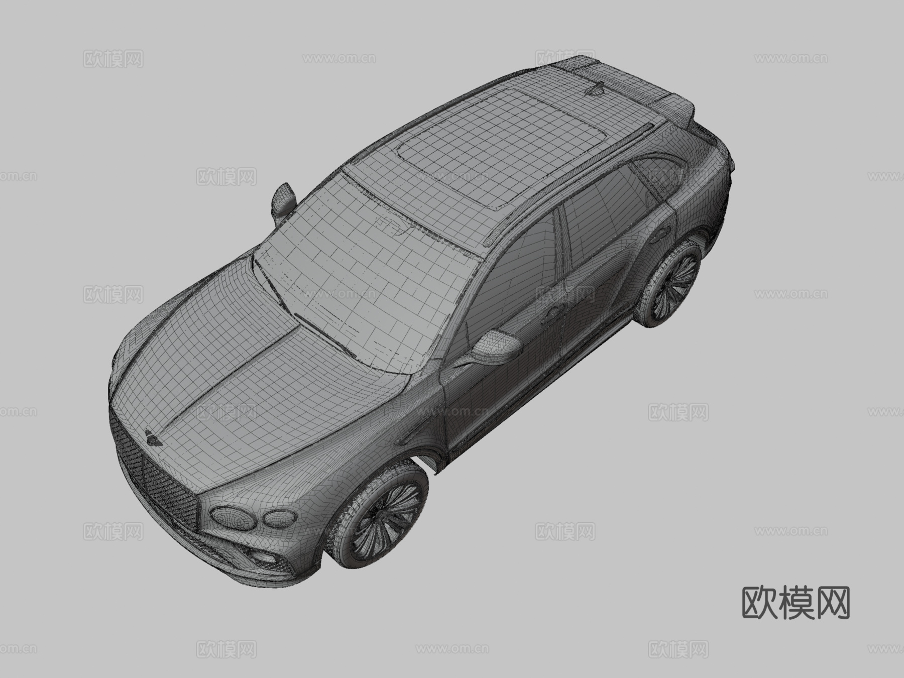 宾利汽车 轿车3d模型