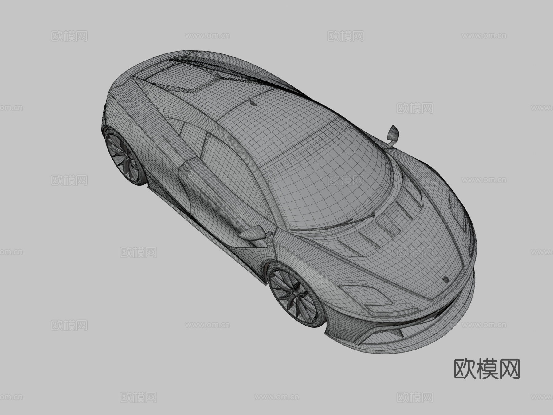 汽车 跑车 超跑3d模型