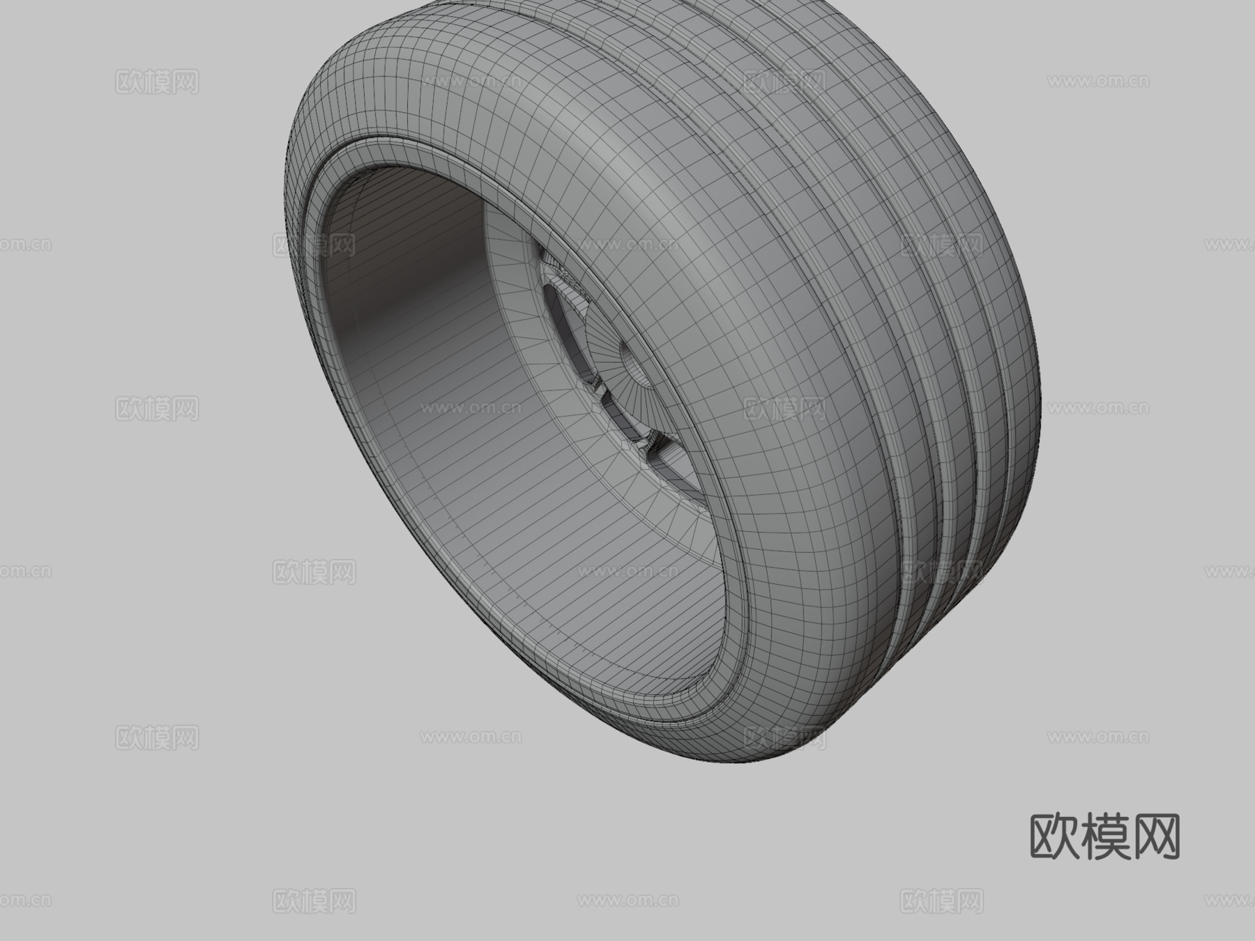 汽车轮胎 车轮3d模型