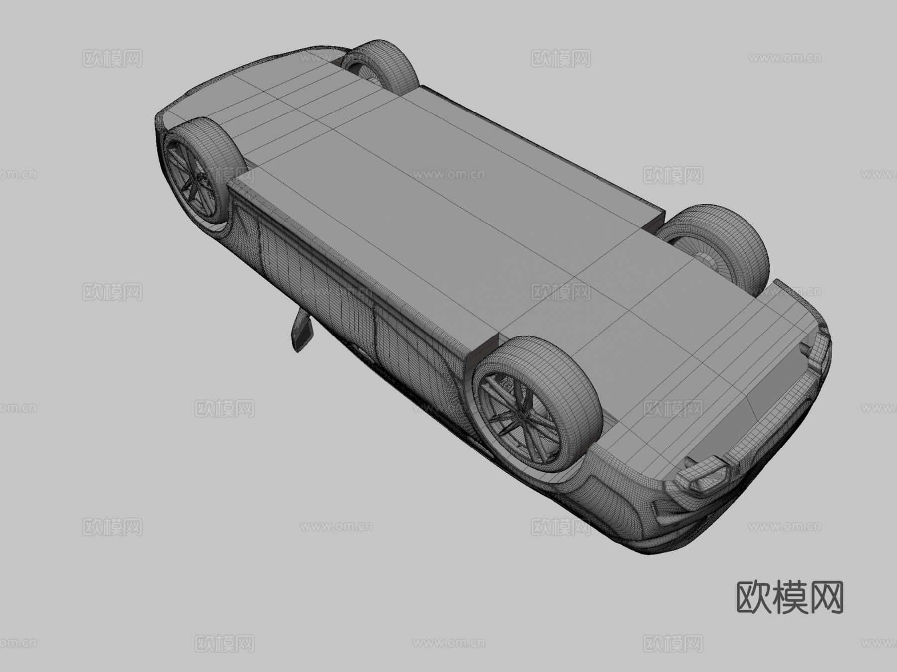 宝马汽车 轿车3d模型