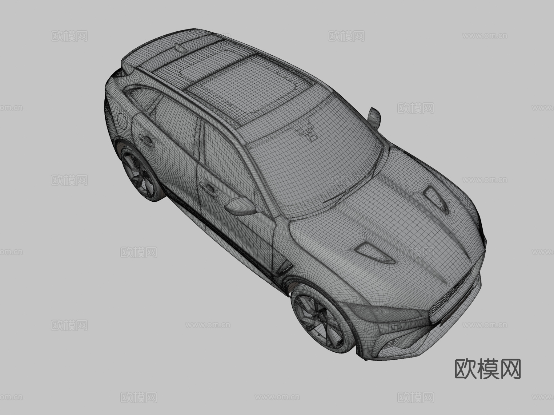 捷豹汽车 轿车3d模型