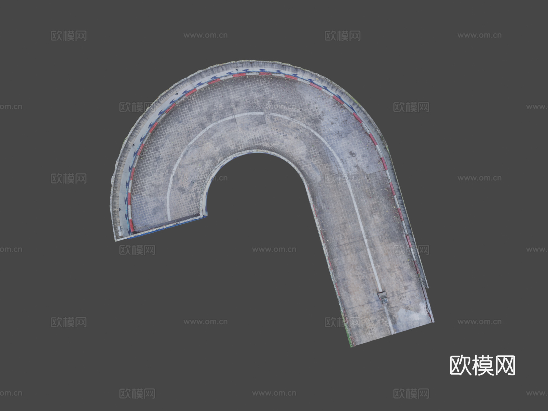 地下入口 车库入口3d模型