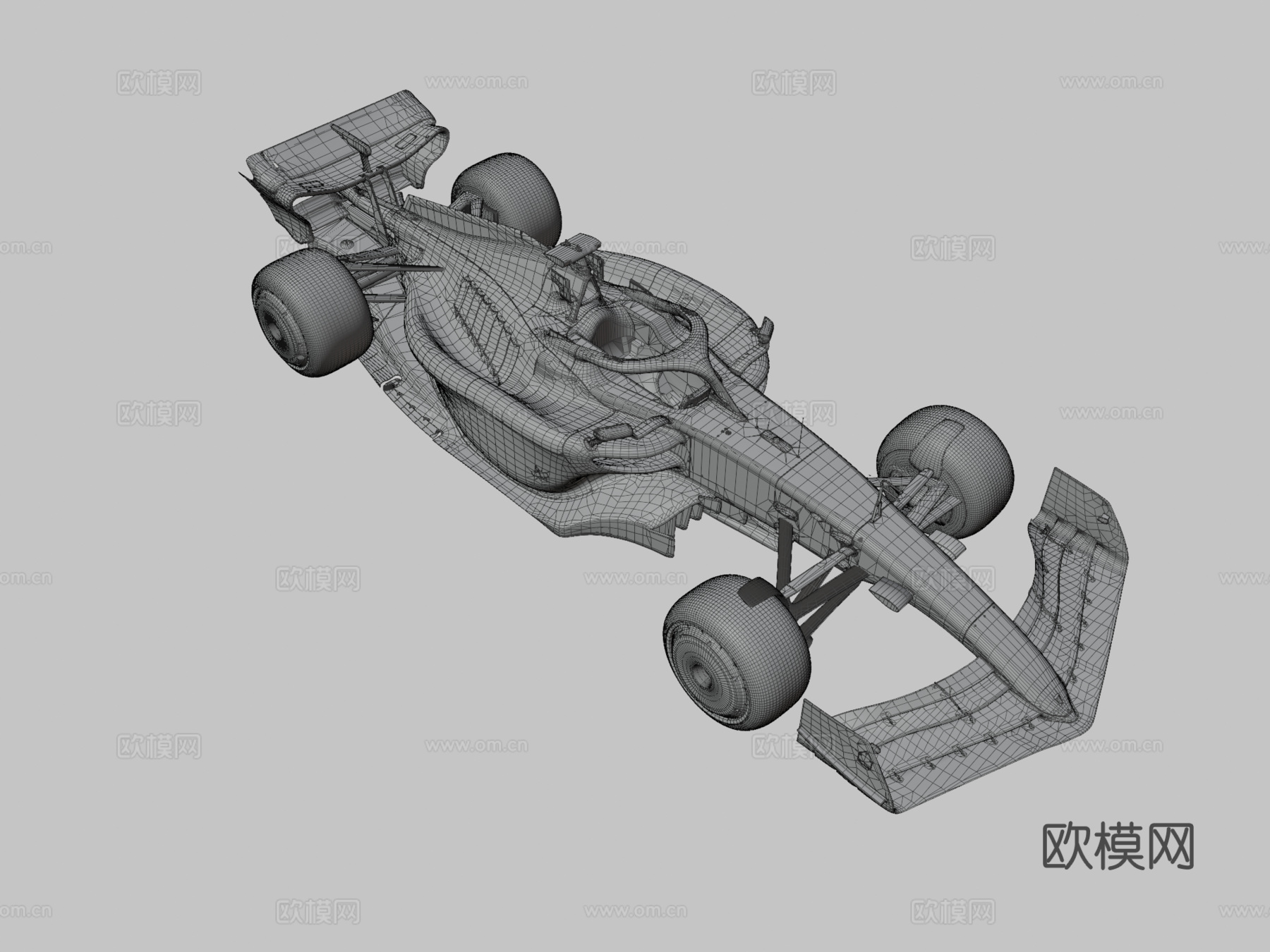 法拉利汽车 赛车3d模型