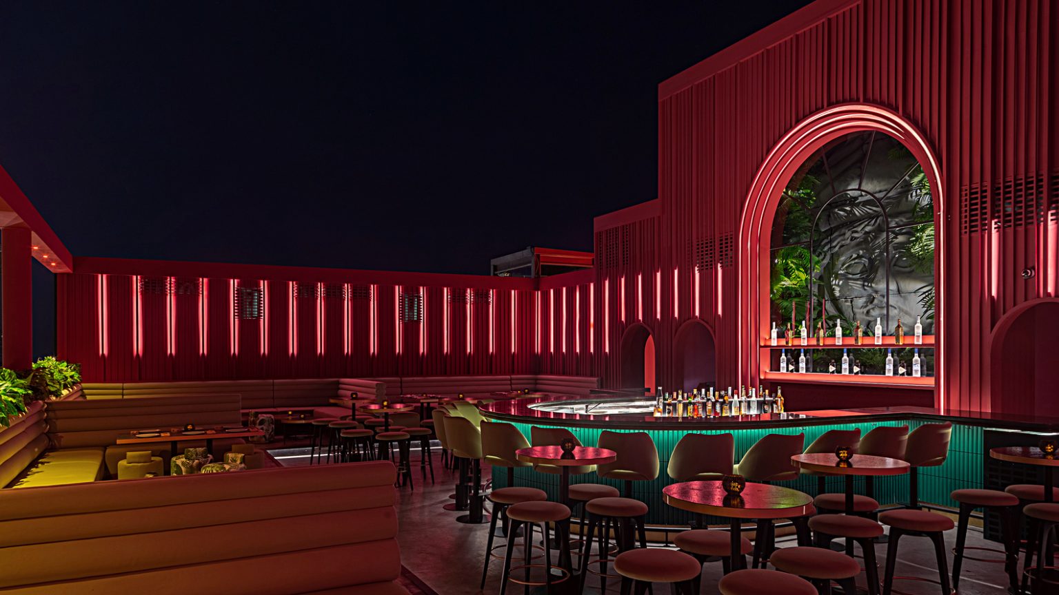 黎巴嫩贝鲁特bau屋顶酒吧设计rabihgehaarchitects