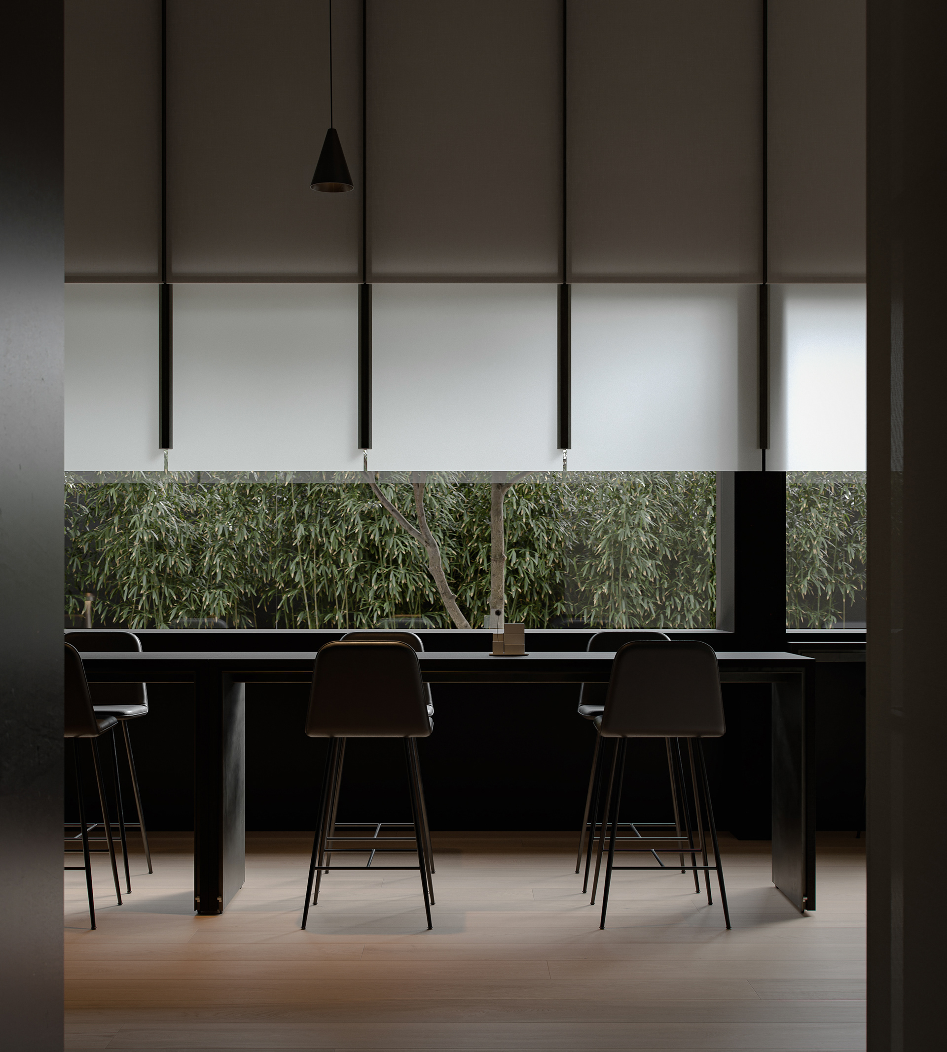 超有格调的日式茶室细节令人惊叹