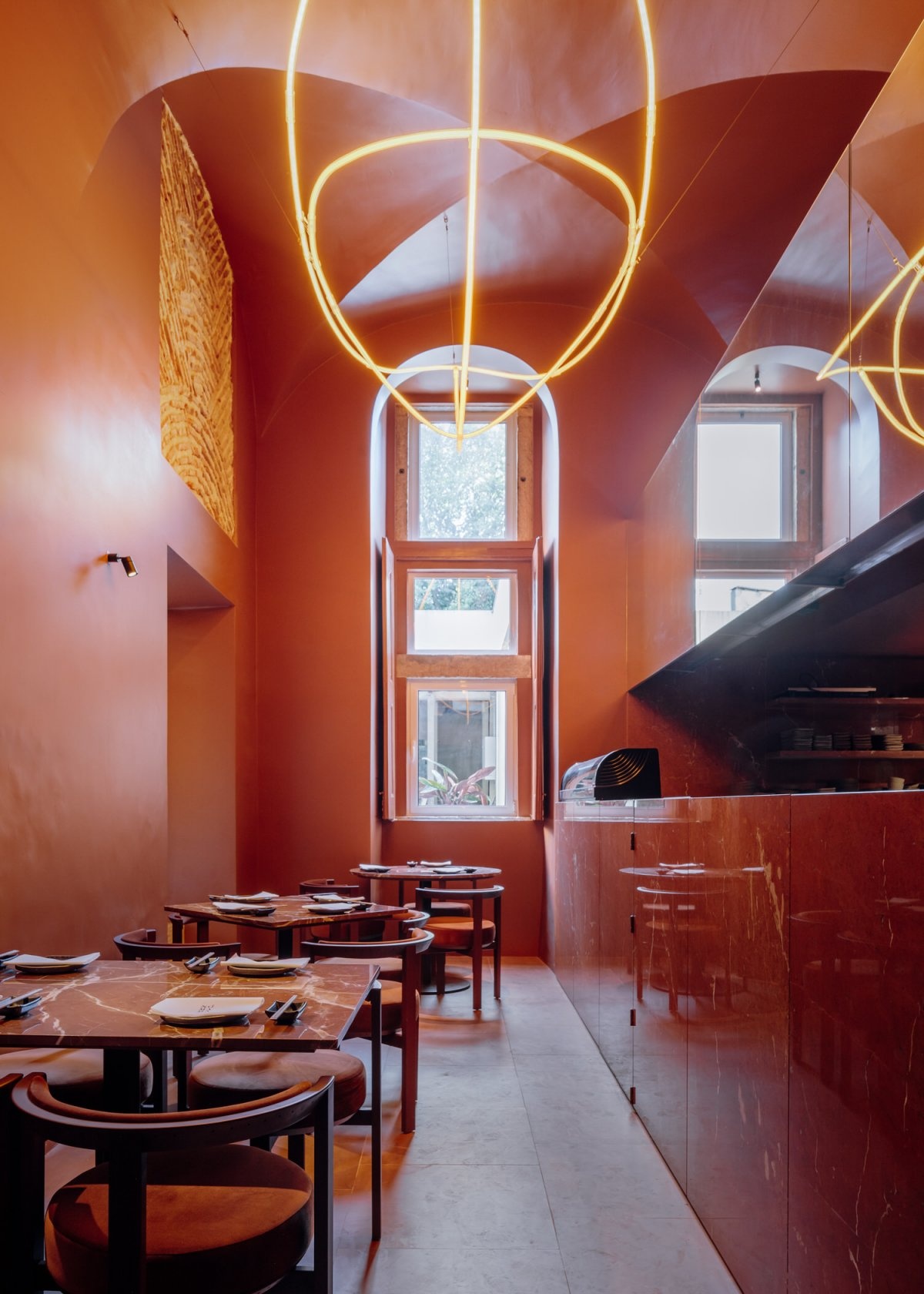 葡萄牙里斯本西餐厅nómadarestaurantspacegram设计