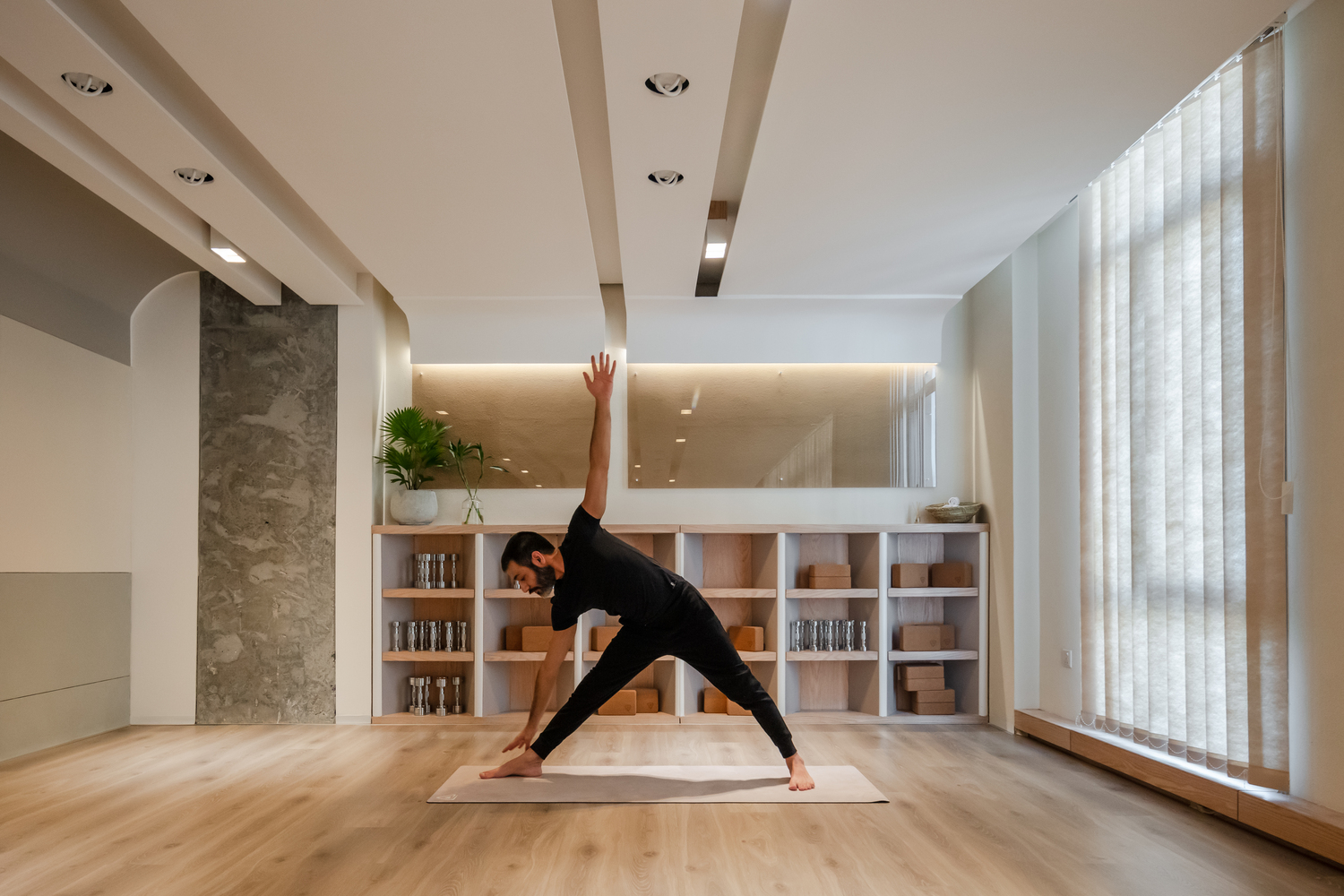 科威特tru3yoga瑜伽工作室itginteriors