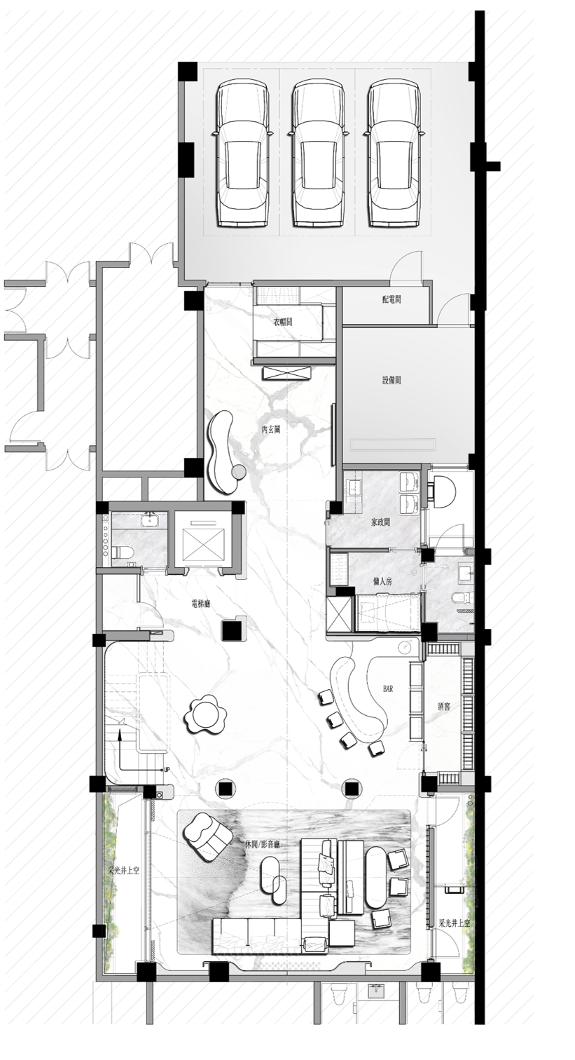 b2f平面图项目名称:苏州中国铁建·拙政江南主创设计:邱德光,刘茧麟