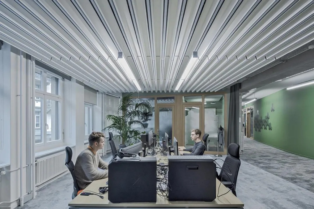 Microsoft微软瑞士总部:高度灵活的生态型工作场所-欧模网