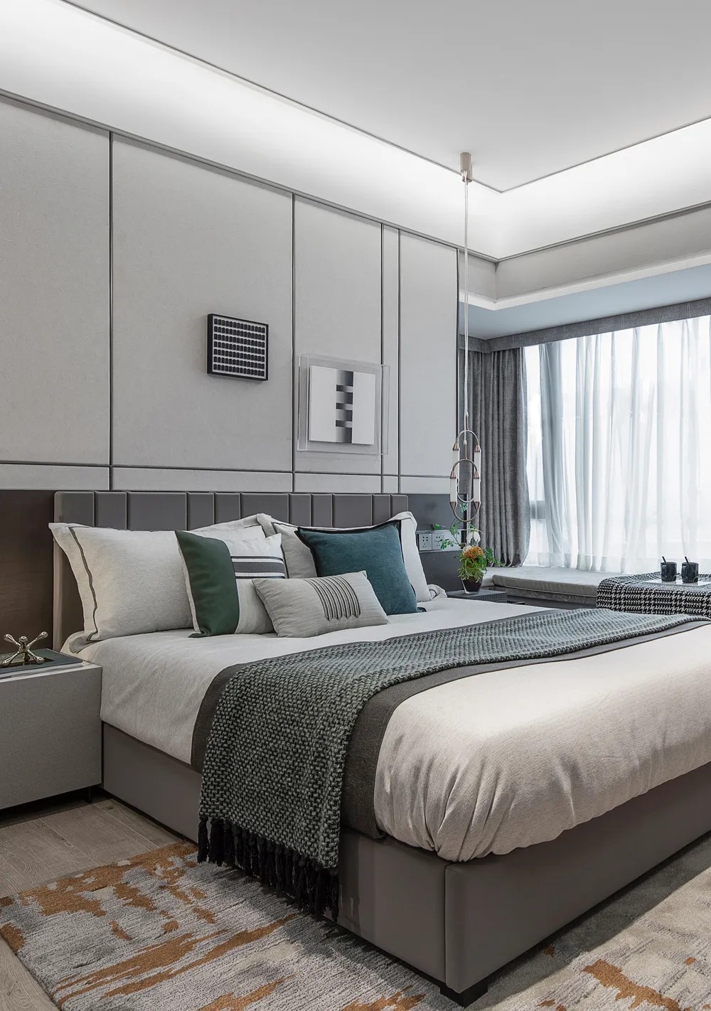 独家首发极简线条勾勒灵性空间极致利落轻奢典范