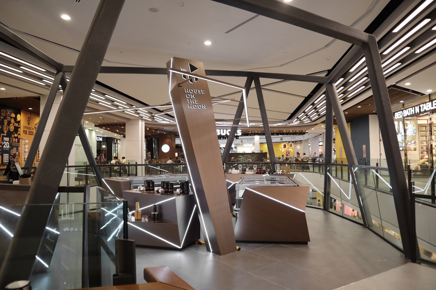 工业风甜品店houseonthemoon新加坡soda设计事务所