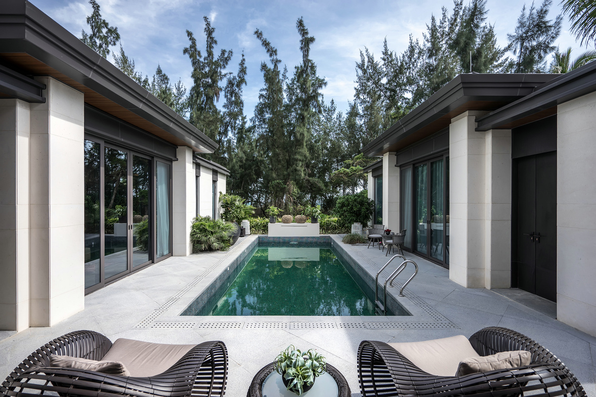 508㎡三亚实地海棠华著b户型别墅--布鲁盟设计