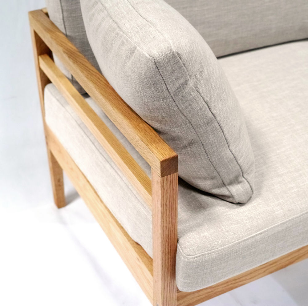榫卯结构软沙发木墨mumo家具品牌
